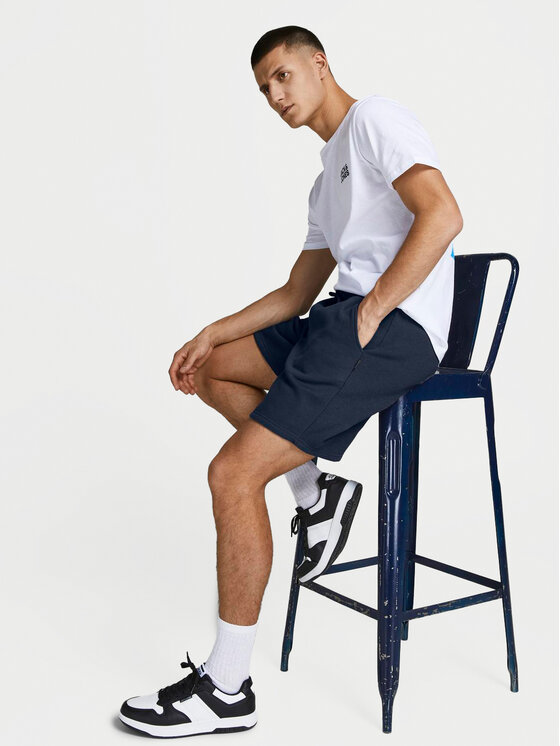 Jack&Jones Jack&Jones Sportske kratke hlače Gordon 12249285 Tamnoplava Regular Fit