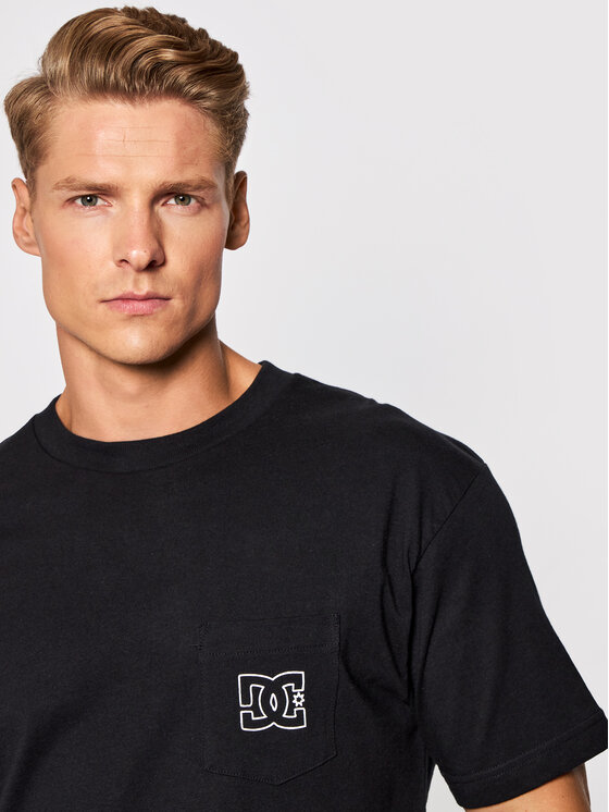 DC Shoes DC Shoes Тишърт BASQUIAT Evil Thoughts ADYKT03189 Черен Regular Fit