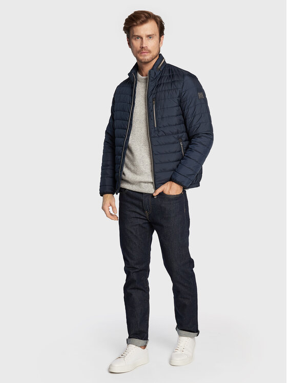 Giubbotto piumino 270200 29032 Blu scuro Regular