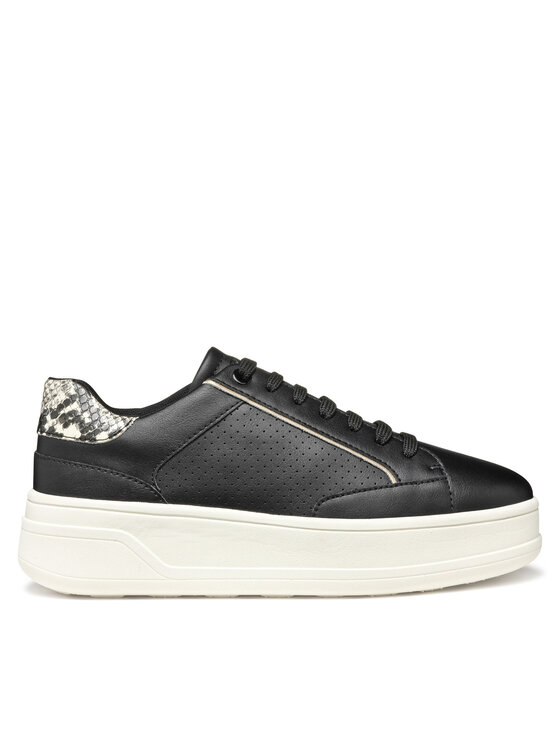 Geox Geox Sneakersy D Spherica Ecub-2 D55WVB 0BCAR C0023 Czarny