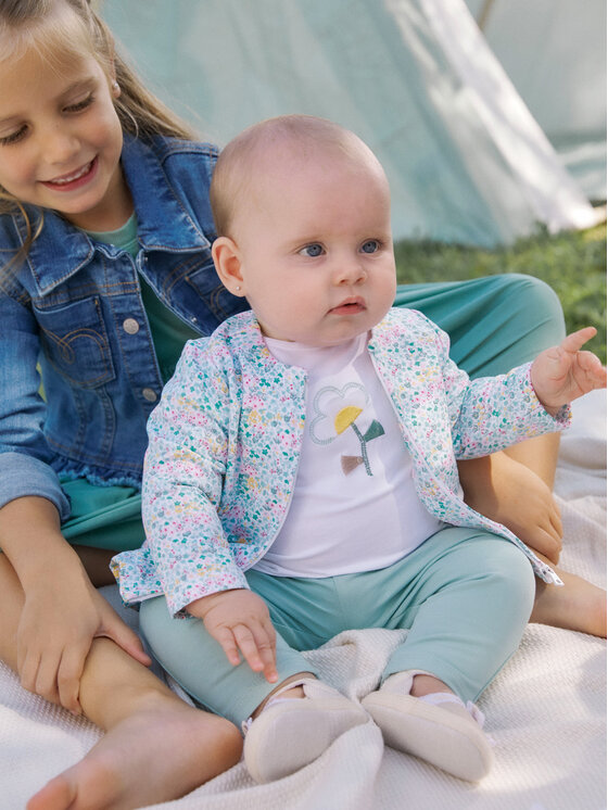 Mayoral Mayoral Completo da bambino 1854 Verde Regular Fit
