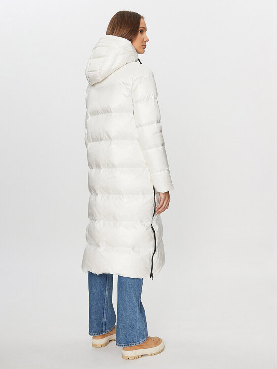 Deha Deha Vatovaná bunda D93583 Écru Regular Fit
