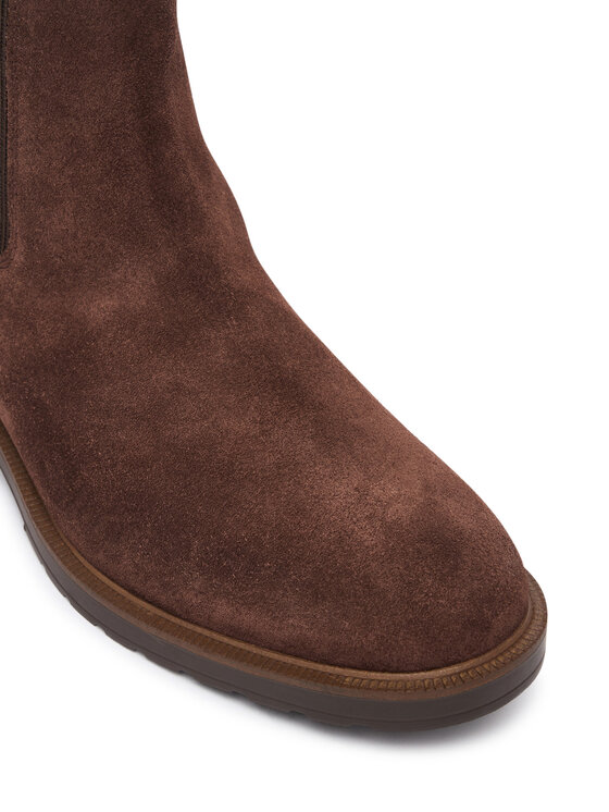 Tommy Hilfiger Tommy Hilfiger Aulinukai Cleated Hilifger Suede Boot FM0FM05961 Ruda