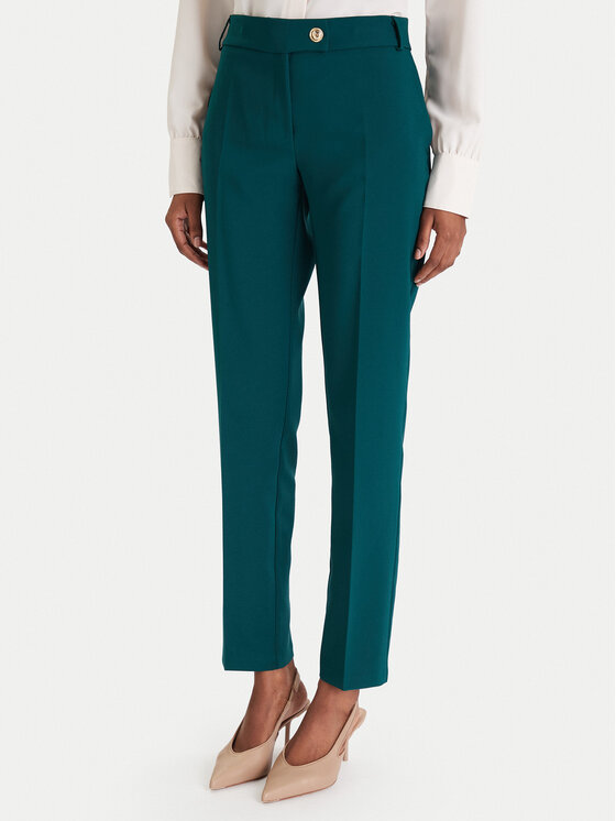 Rinascimento Rinascimento Chinos CFC0126225003 Zöld Slim Fit