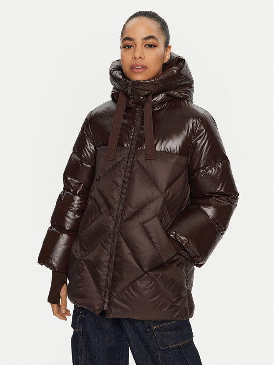 Marella Marella Giubbotto piumino Guido 2423486025 Marrone Regular Fit