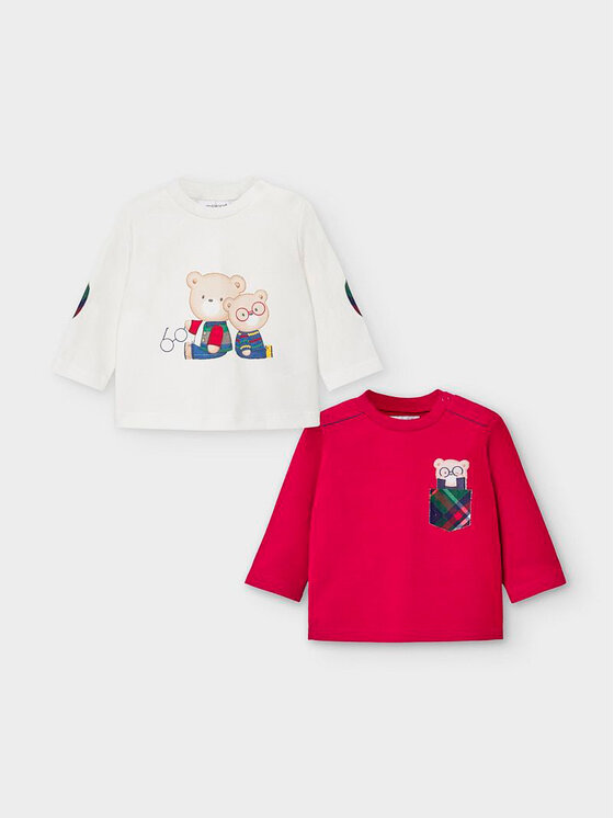 Set di 2 magliette 2034 Multicolore Regular Fit