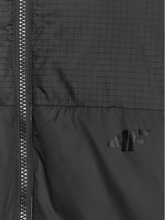 4F 4F Kurtka puchowa MULTI ACTIVE Czarny Regular Fit