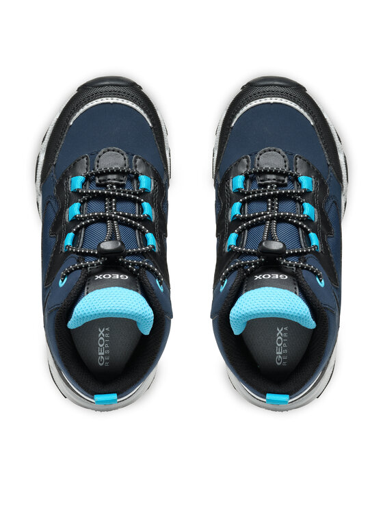 Geox Geox Šnurovacia obuv J Magnetar Boy B Abx J463ZC 050FU C0693 D Tmavomodrá