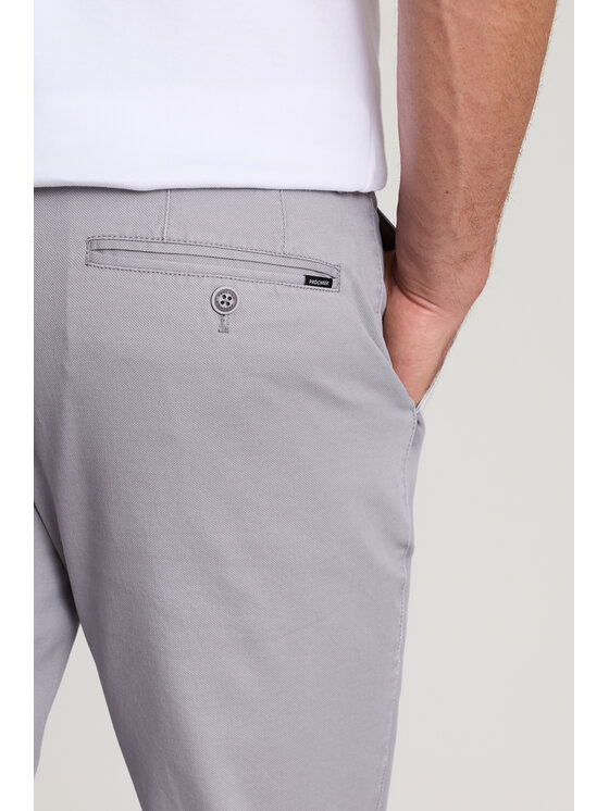 Próchnik Próchnik Chinosy PM2 SP082124000013 Szary Regular Fit