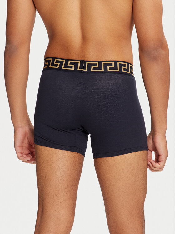 Versace Versace Bokserki AU10028 1A10011 Granatowy