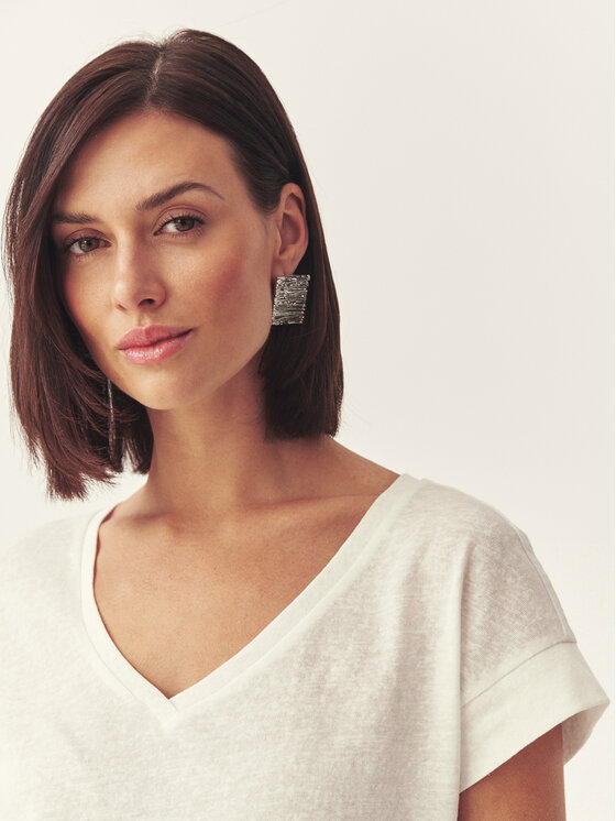 TATUUM TATUUM Blúzka DALIS Biela Loose Fit