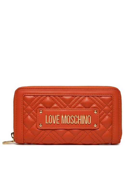 LOVE MOSCHINO Liels sieviešu maks JC5600PP0ILA0459 Oranžs