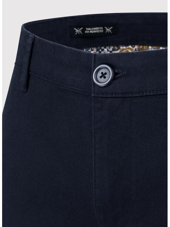 Pako Lorente Pako Lorente Spodnie materiałowe P24WB-WX-012 Granatowy Classic Fit