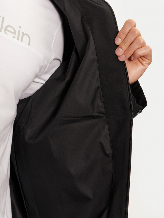 Calvin Klein Performance Calvin Klein Performance Яке за дъжд 00GMF4O520 Черен Regular Fit