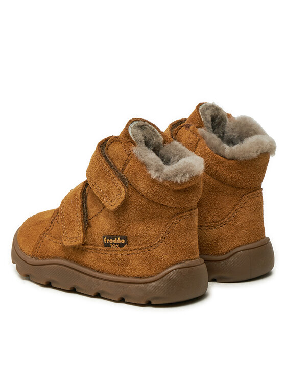 Froddo Froddo Zimski škornji Zeru Tex Furry Barefoot G2110149-2 M Rjava