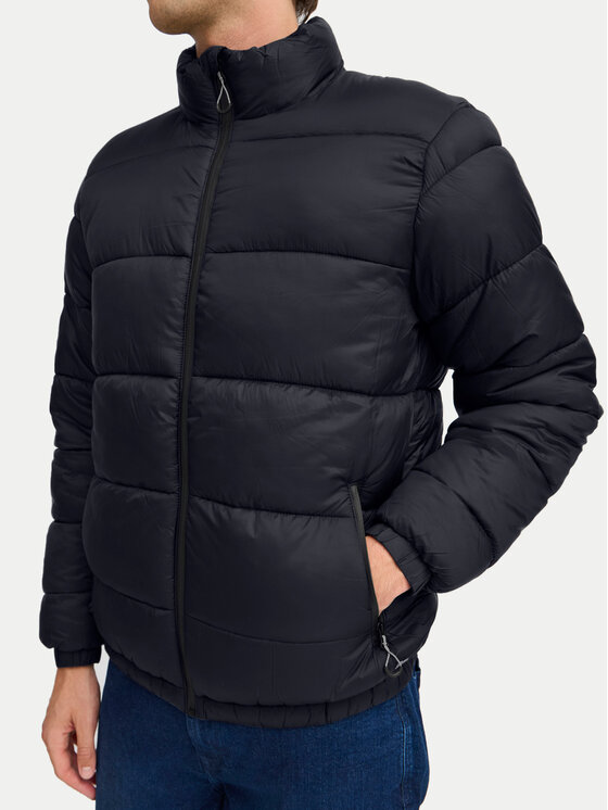 Blend Blend Žieminė striukė 20717285 Juoda Regular Fit