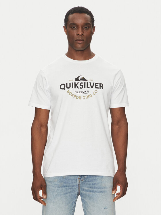 Quiksilver Quiksilver Футболка EQYZT08064 Білий Regular Fit