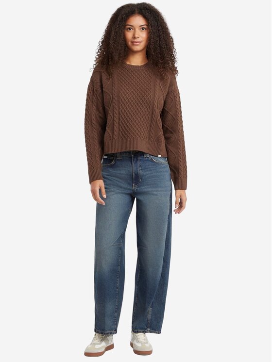 Guess Jeans Guess Jeans Πουλόβερ Maglia ragazza Καφέ Regular Fit