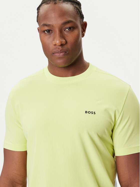 BOSS BOSS Majica 50506373 Zelena Regular Fit