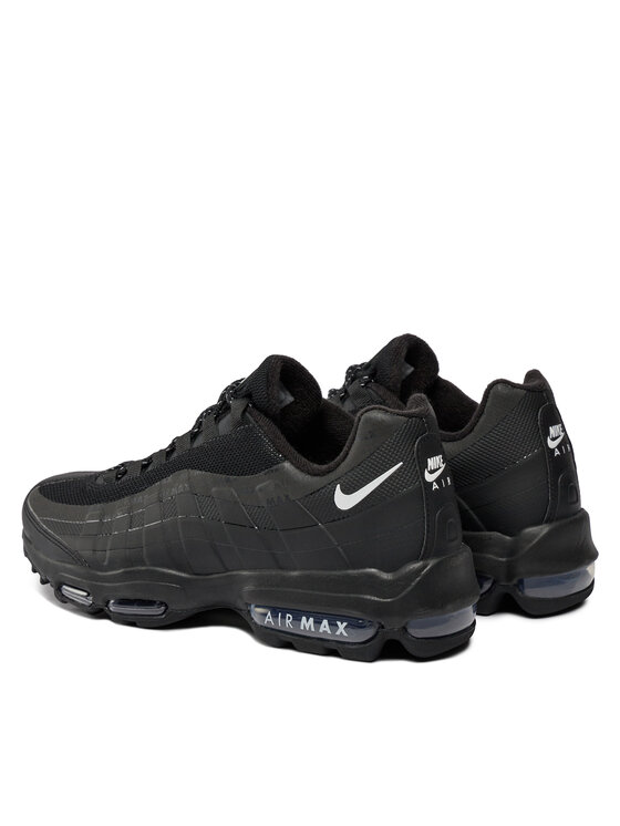 Air max 95 black with best sale white bottom