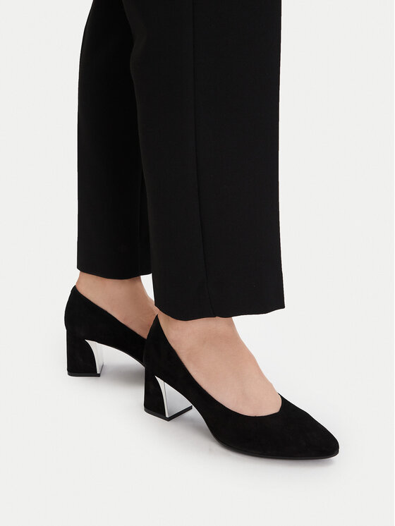 Lasocki Pantofi pumps CEO-WB-UMI-01 Negru