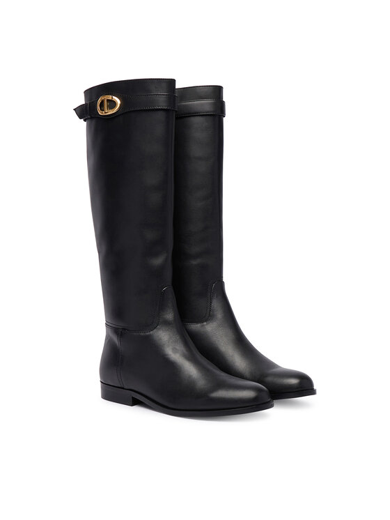 TWINSET TWINSET Stiefeletten 252TCP19C Schwarz