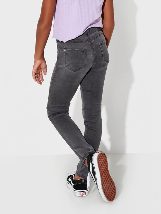 Kids ONLY Kids ONLY Jeans hlače Royal 15234572 Siva Skinny Fit