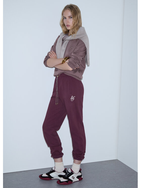 Liu Jo Liu Jo Pantaloni di tessuto TF6072FS09191718 Viola Regular Fit