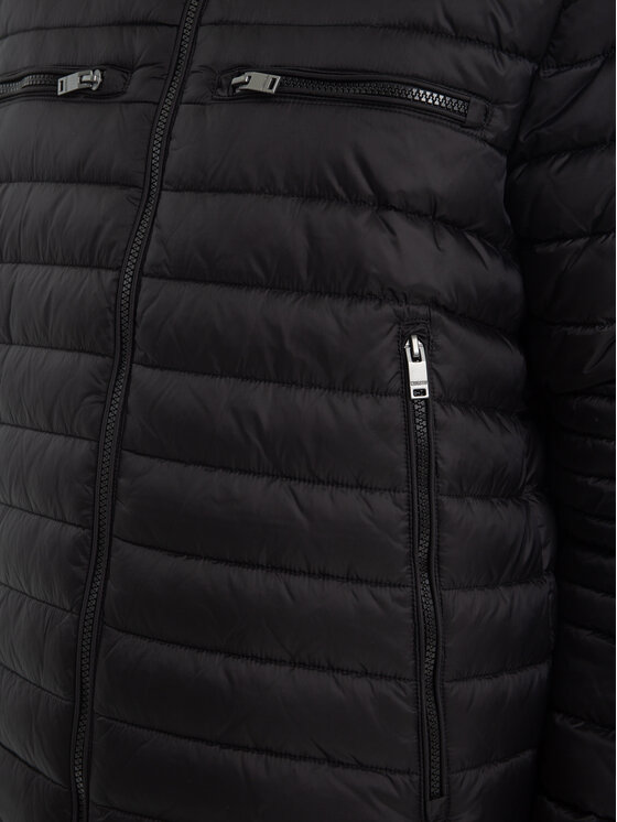 BIG STAR BIG STAR Kurtka zimowa DARRION Czarny Basic Fit