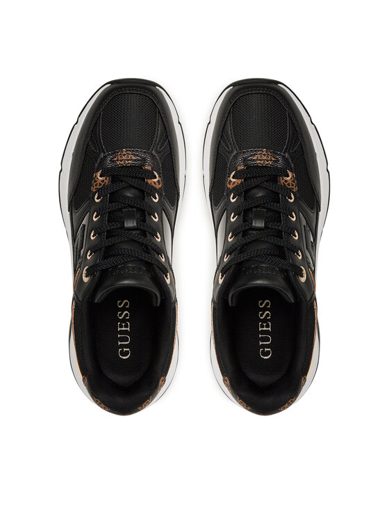 Guess Guess Sneakersy FLTFON FAB12 Czarny