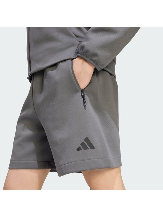 adidas adidas Szorty sportowe 167800 Szary Regular Fit