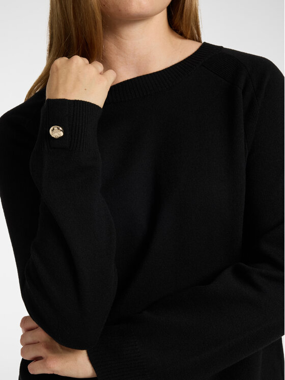 Elena Mirò Elena Mirò Maglione M094Z000859N033 Nero Regular Fit
