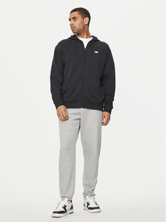 New Balance New Balance Pulóver Essentials MJ41501 Fekete Regular Fit