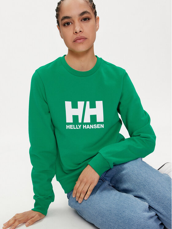 Helly Hansen Helly Hansen Majica dugih rukava Logo 2.0 34462 Zelena Regular Fit