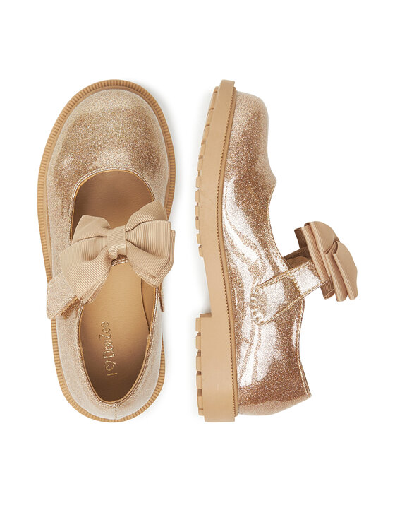 DeeZee DeeZee Halbschuhe CEO-CS6511-05 Goldfarben