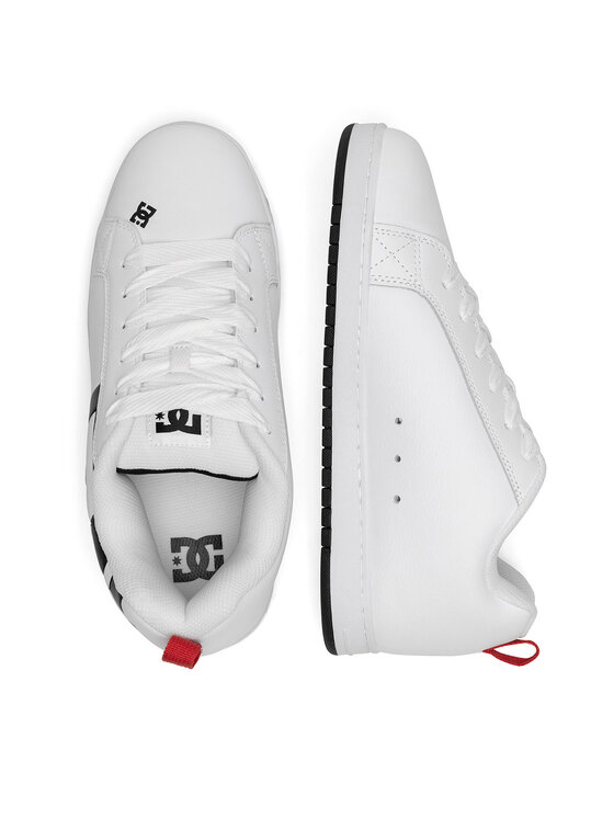 DC Shoes DC Shoes Sneakersy COURT GRAFFIK SQ ADYS100442-WLK Biela