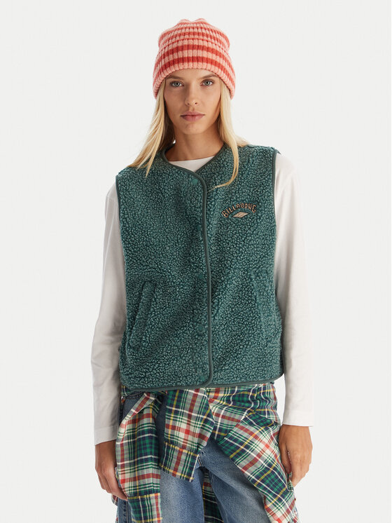 Billabong Billabong Smanicato Be Happy Vest EBJPF00118 Verde Regular Fit