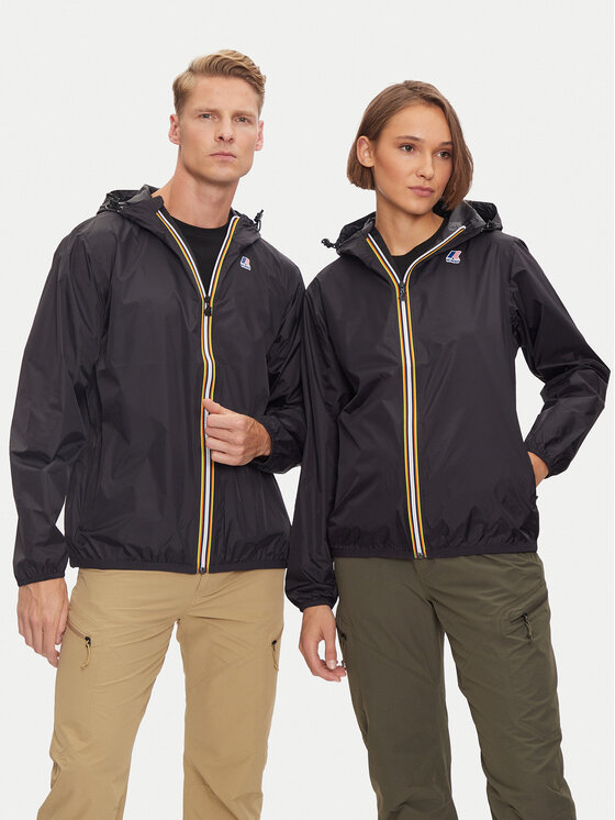 K Way Giacca a vento Le Vrai 3.0 Claude K004BD0 Nero Regular Fit
