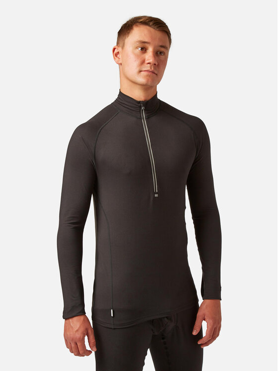 Surfanic Surfanic Bielizna termoaktywna górna SWX1602 Czarny Slim Fit