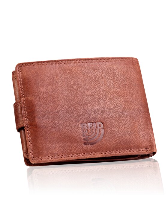 Mustang Mustang Portfel DENIMO WALLET Brązowy