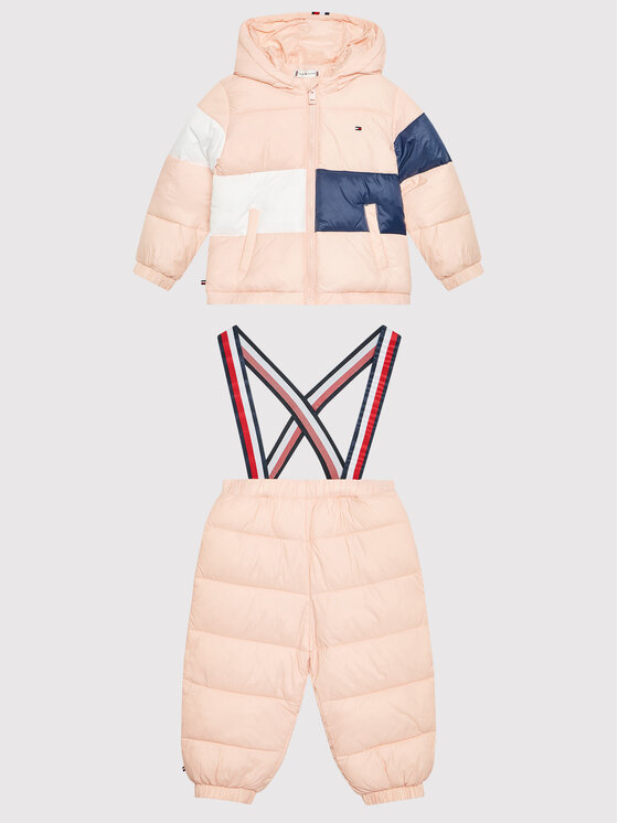 Tommy Hilfiger Tuta da neve Baby 2 Piece KN0KN01365 Rosa Regular Fit •  Modivo.it