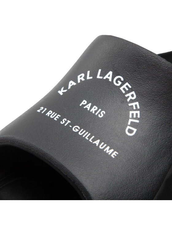 KARL LAGERFELD KARL LAGERFELD Παντόφλες KL85008 Μαύρο
