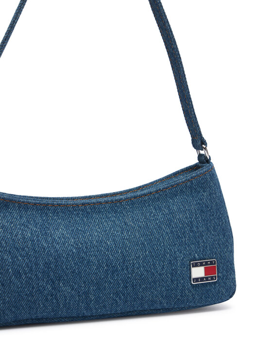 Tommy Jeans Tommy Jeans Дамска чанта Tjw Cool Denim Shoulder Bag AW0AW19157 Син