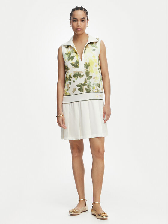 Liu Jo Liu Jo Sommerkleid TA6259 T358A Hellgrün Regular Fit