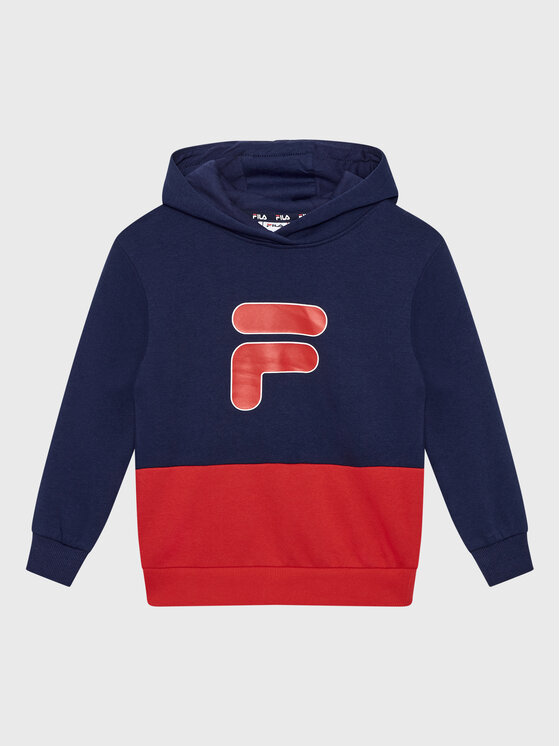 Fila Fila Pulóver Bielefeld FAK0101 Sötétkék Regular Fit