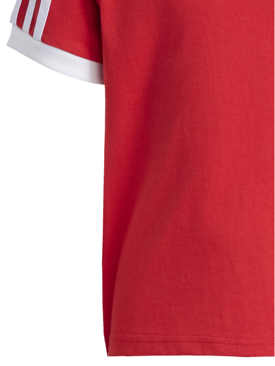 adidas adidas Tričko adicolor Trefoil JY3748 Červená Loose Fit