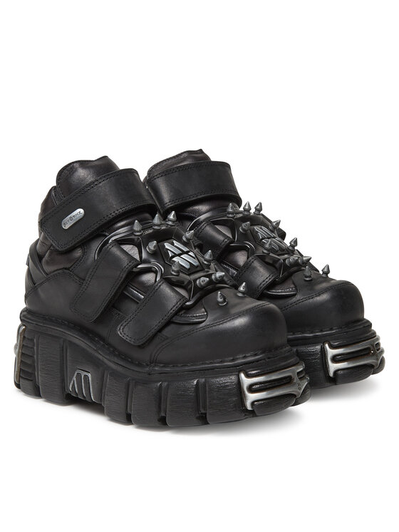 NEW ROCK NEW ROCK Botine M-285C-S1 Negru