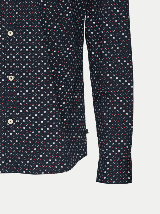 s.Oliver s.Oliver Košulja 2149815 Tamnoplava Slim Fit