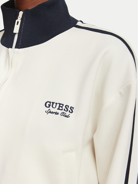 Guess Guess Felpa V6YQ07 K4287 Crema Regular Fit