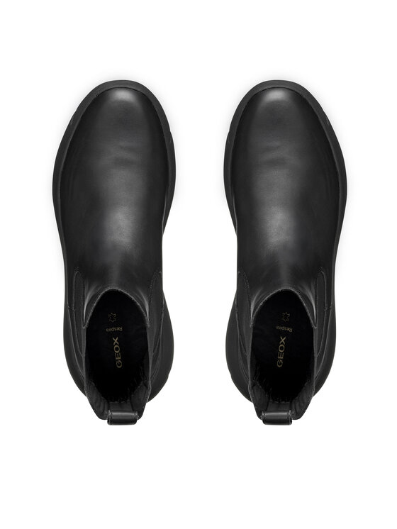 Geox Geox Jātnieku stila puszābaki D Nebula 2.0 X D56NHB 00085 C9999 Melns